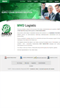 Mobile Screenshot of mwdlogistic.com